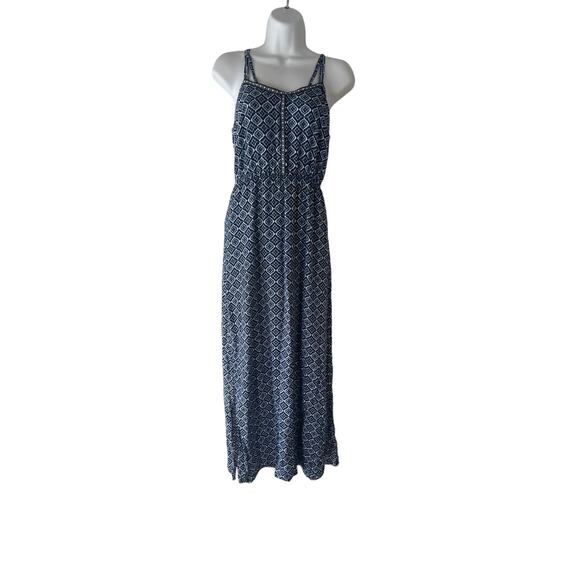 Anthropologie Skies Are Blue Size XS Maxi‎ Printed Dress - Picture 1 of 7